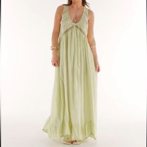 ASOS handkerchief hem maxi dress